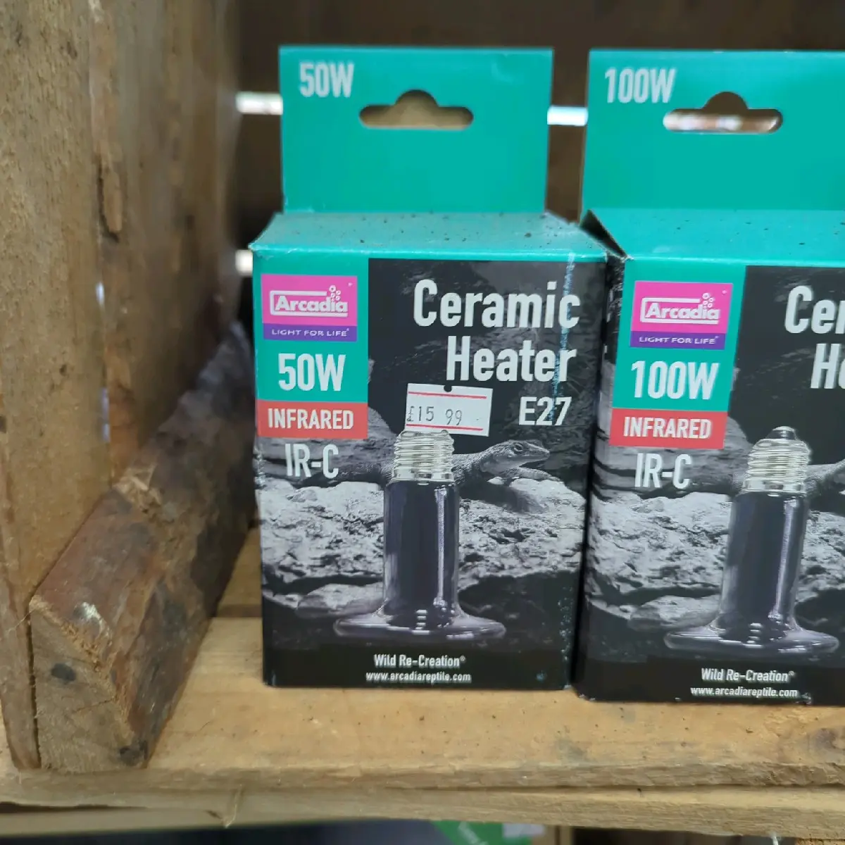 Ceramic heat bulb reptile