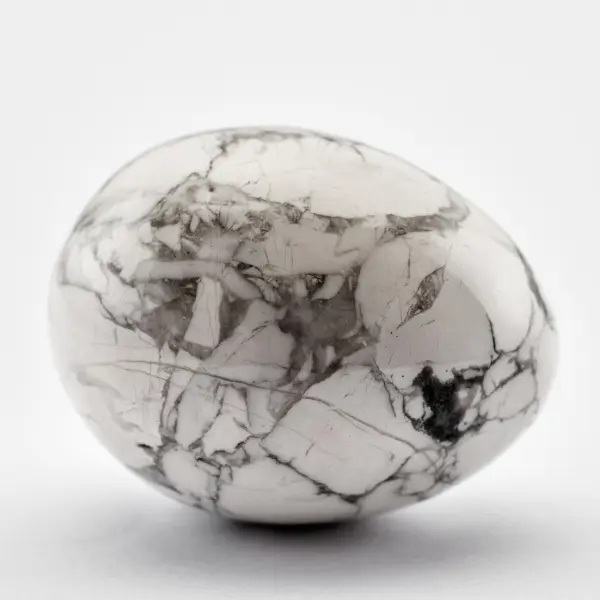A Grade White Howlite Tumble Stones - Pocket Stones for Reiki and Chakra Practices