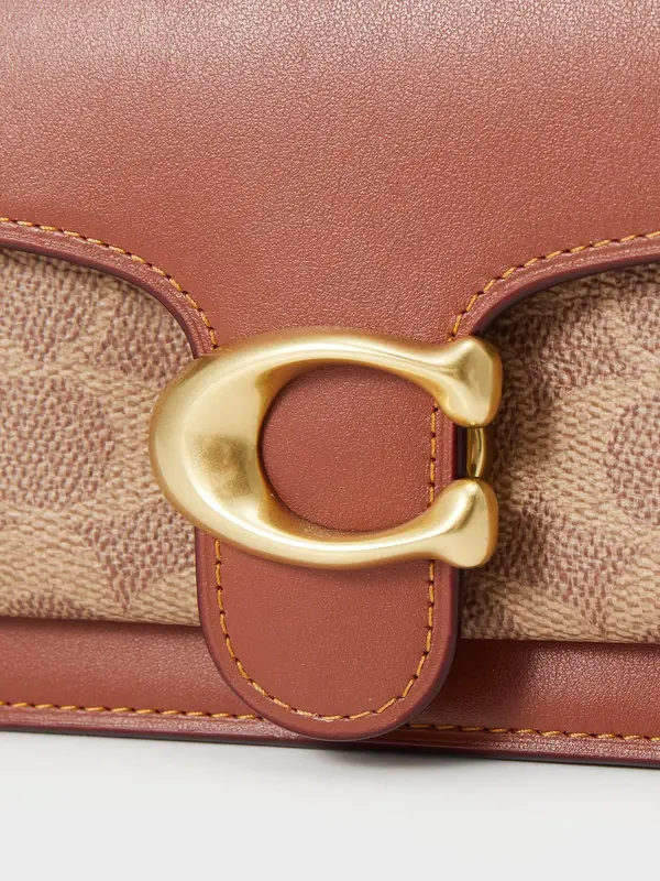 Coach COATED SIGNATURE TABBY CHAIN - Clutch 2