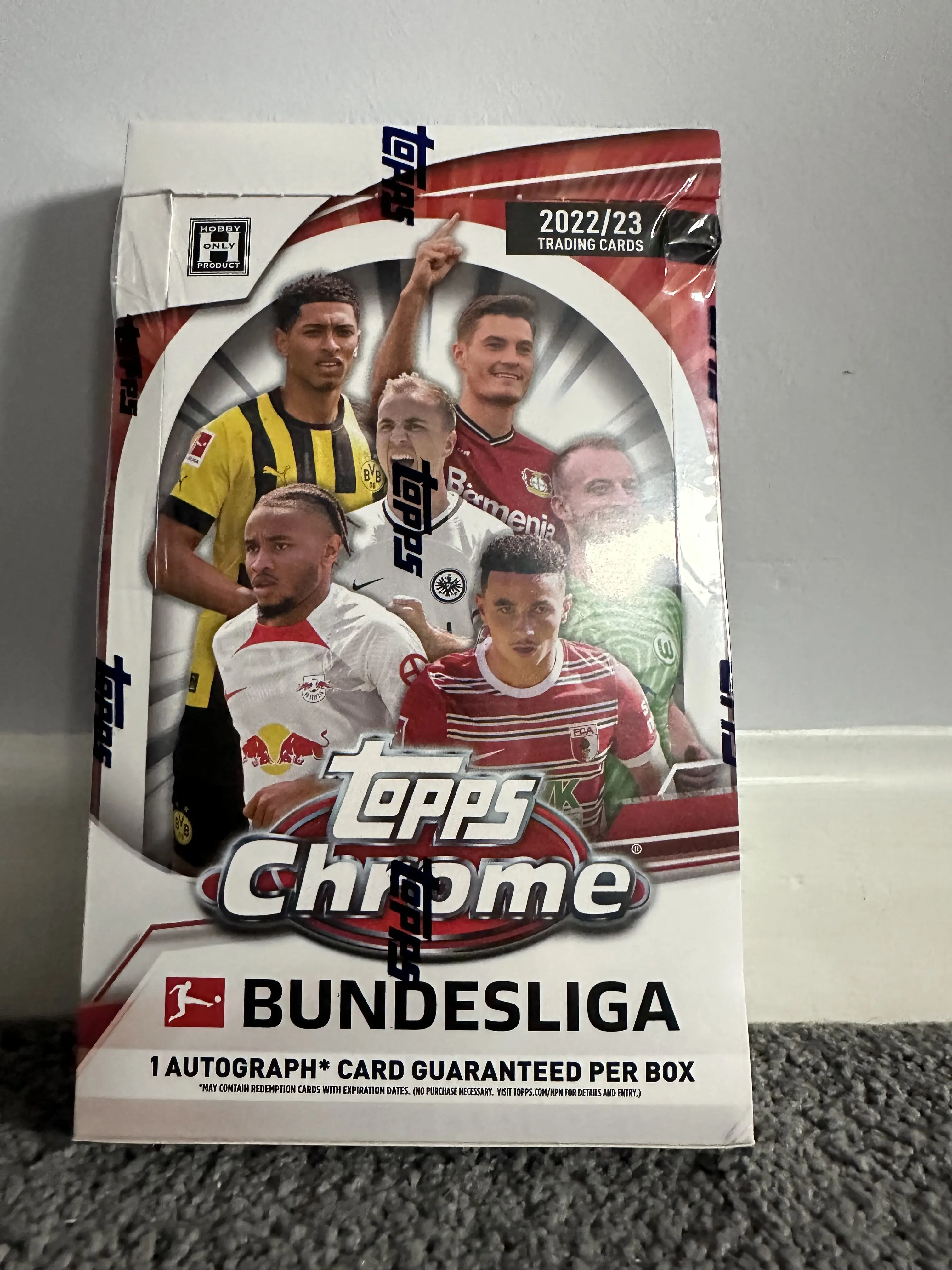 Topps Chrome Bundesliga Soccer Hobby Box 2022/23 1 pack