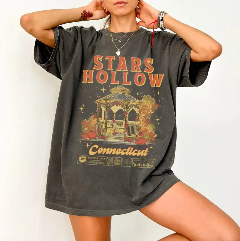 Stars Hollow Shirt, Gilmore girls Shirt, Stars Hollow Connecticut, Gilmore girls merch, Lukes Diner shirt
