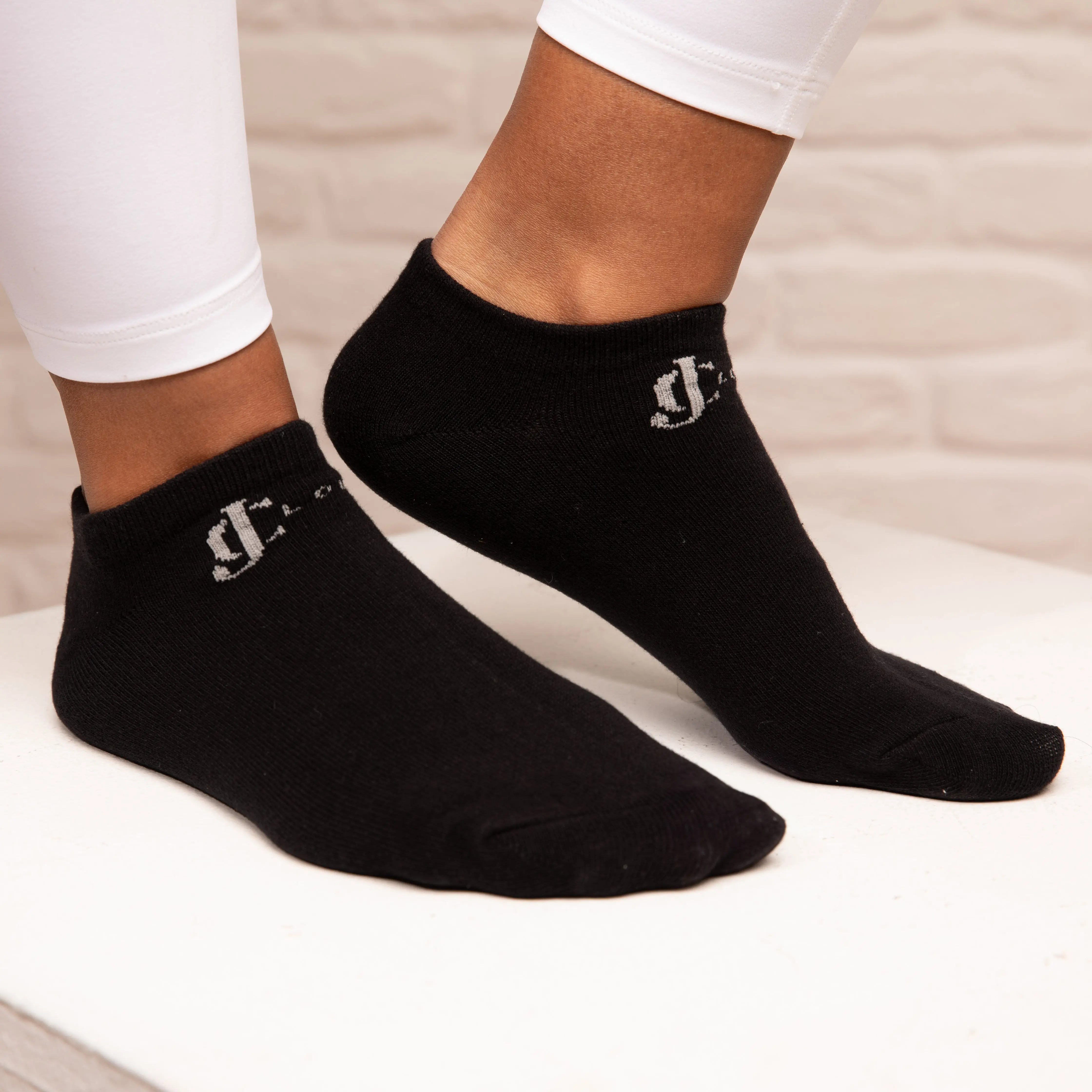 women's ankle socks black pack of 3 Comfort Nylon Soft Womenswear