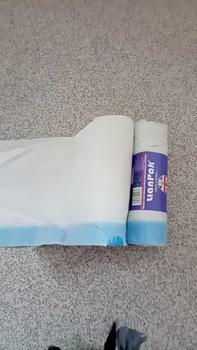 Product Review of Bitterplum 100pcs White Mid-Size Drawstring Strong Pedal Bin Liners from M** h**g 1
