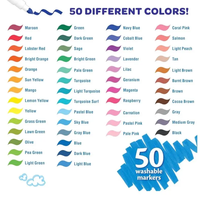 Crayola Washable Super Tips Markers 3