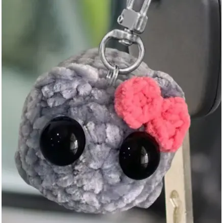 Sad Hamster Keyring With Violin Music