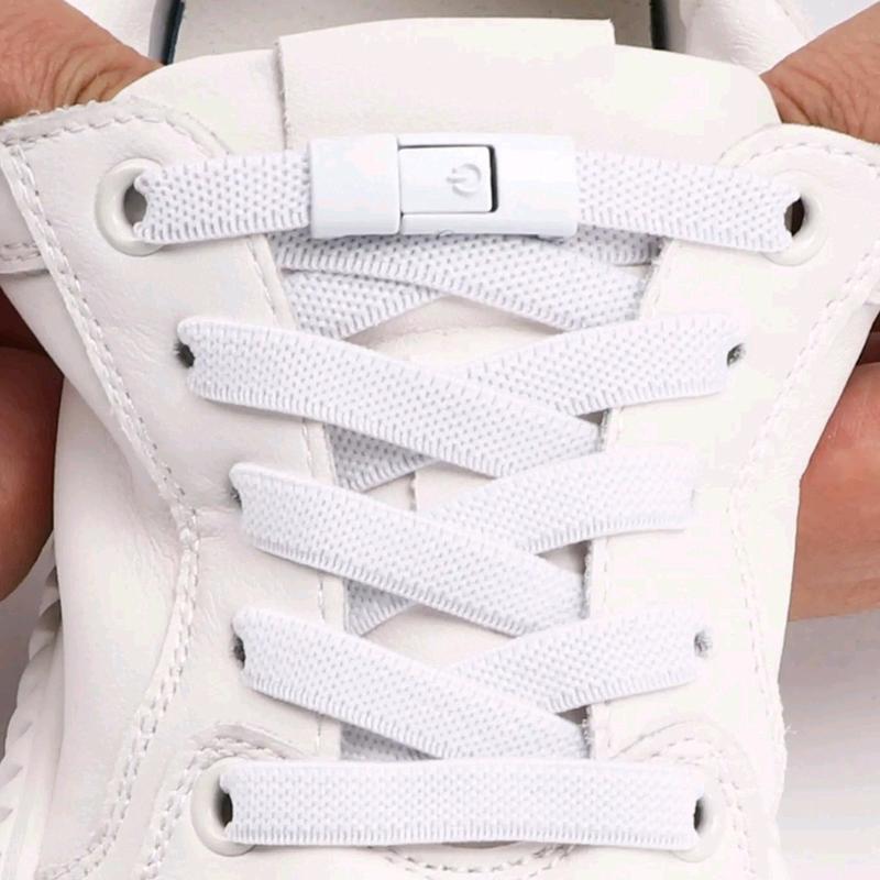 Flat Trainers Shoelace, Wide Shoe Lace for Sneakers, Premium Trainer Shoe String, Replacements for Athletic Sport Shoelaces Footwear Comfort Bridal Bedroom 2