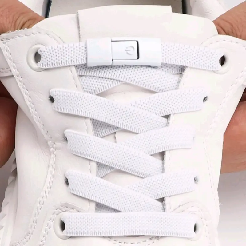 Flat Trainers Shoelace, Wide Shoe Lace for Sneakers, Premium Trainer Shoe String, Replacements for Athletic Sport Shoelaces Footwear Comfort Bridal Bedroom 2