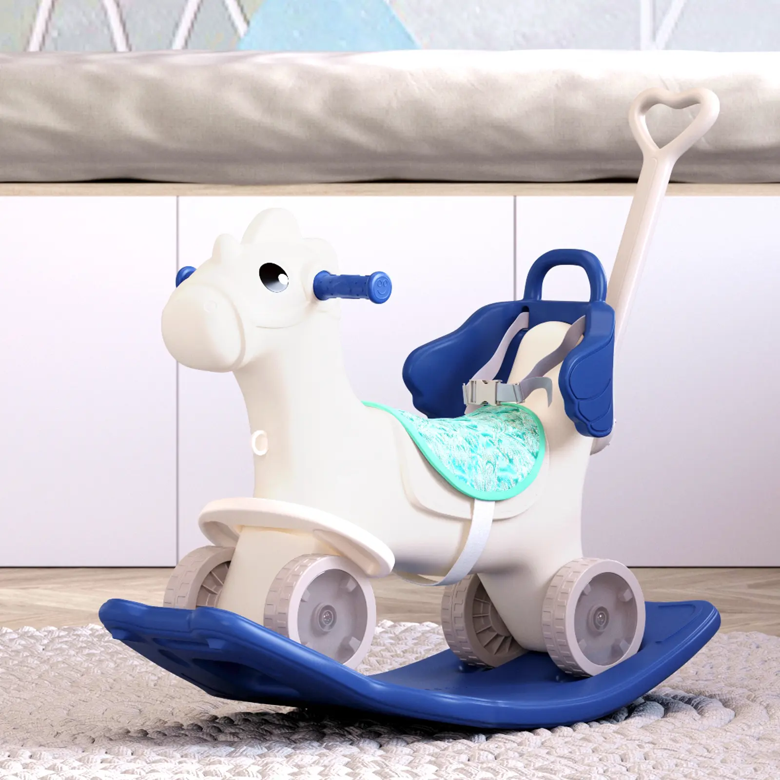 Lifeideas Kids Rocking Horse,Toddler Rocking Toy,Perfect Gift for Little Ones (1-3 Years Old)