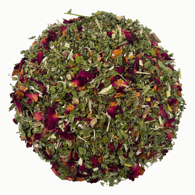 FLAT TUM-T Herbal Beverage, Cinnamon & Sweet Rose Petals, Natural, Marshmallow Root & Leaf body tea tummy 4