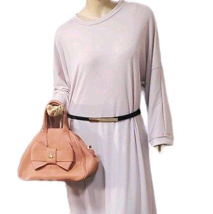 Viral Hawah Maxi Dress - Light Ribbed Batwing Solid Dress with Pockets, Size 10-22 - Casual 6