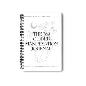 369 Manifestation journal, A4 or A5, positive affirmations, wire bound or comb bound journal