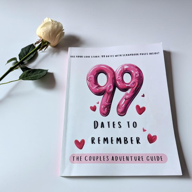 Product Introduction of 99 Dates To Remember: The couples adventure guide | Fill your love story: 99 dates with scrapbook pages inside!-Paperback 7