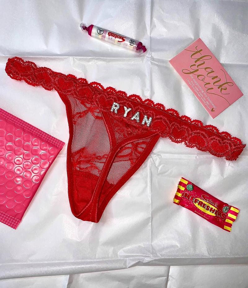 Product Introduction of Personalised thongs 10