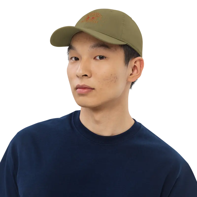 Organic dad hat 8