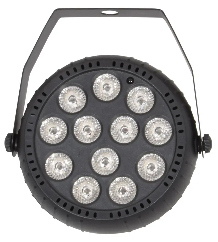 Rechargeable Mini LED PAR Light Easy to use with auto. sound activated or remote control operation Remote Control Included 4