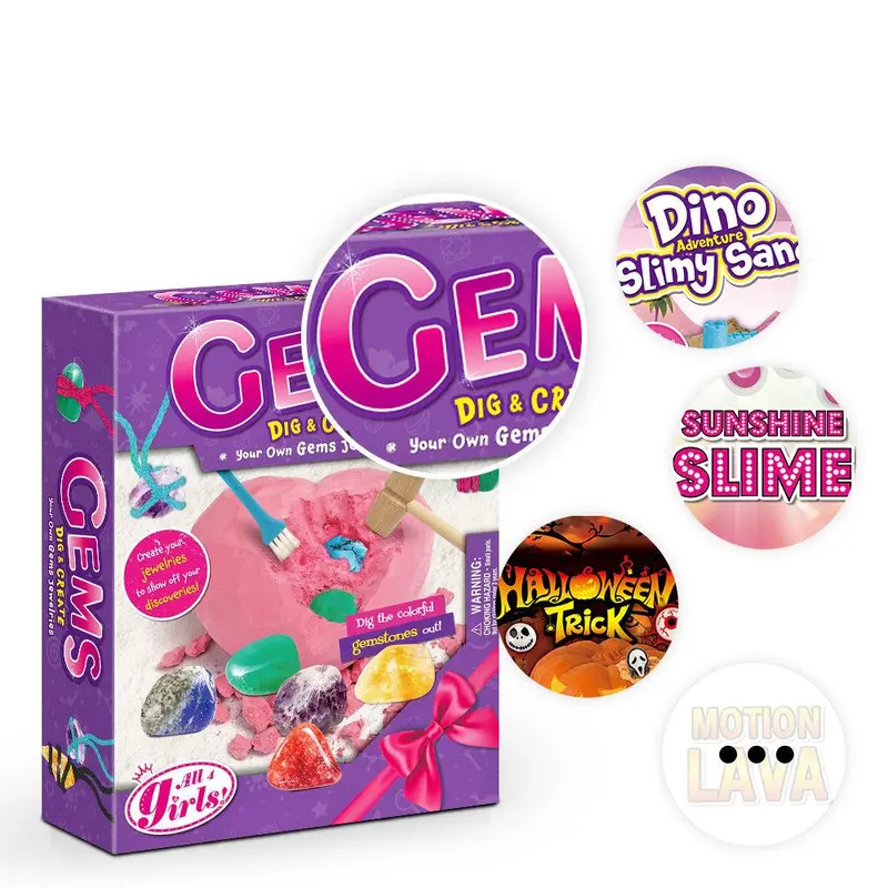 Gemstone Dig Kit Toys 6