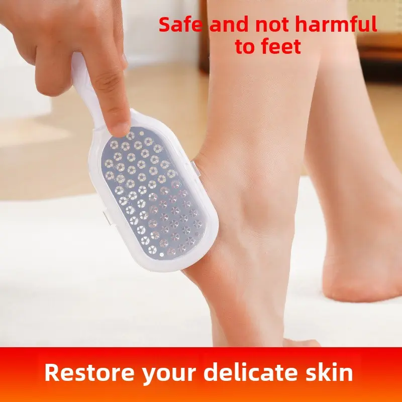 【 Luxury Gift 3】Double-sided foot rub tool Remove dead skin pedicure tool remove callus pedicure tool remove callus pedicure tool rub board pedicure tool 0