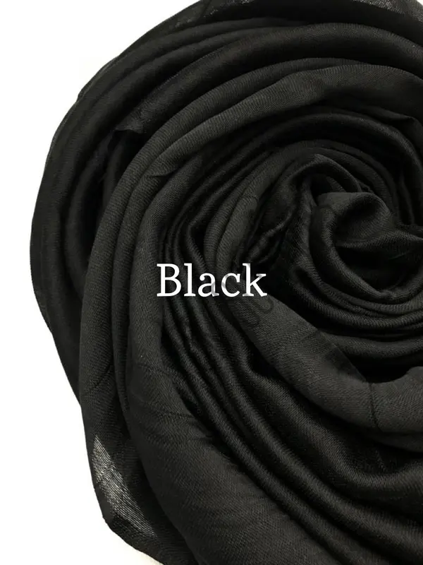 SILKY SHINY HIJAB Scarf Maxi Wedding Plain 4