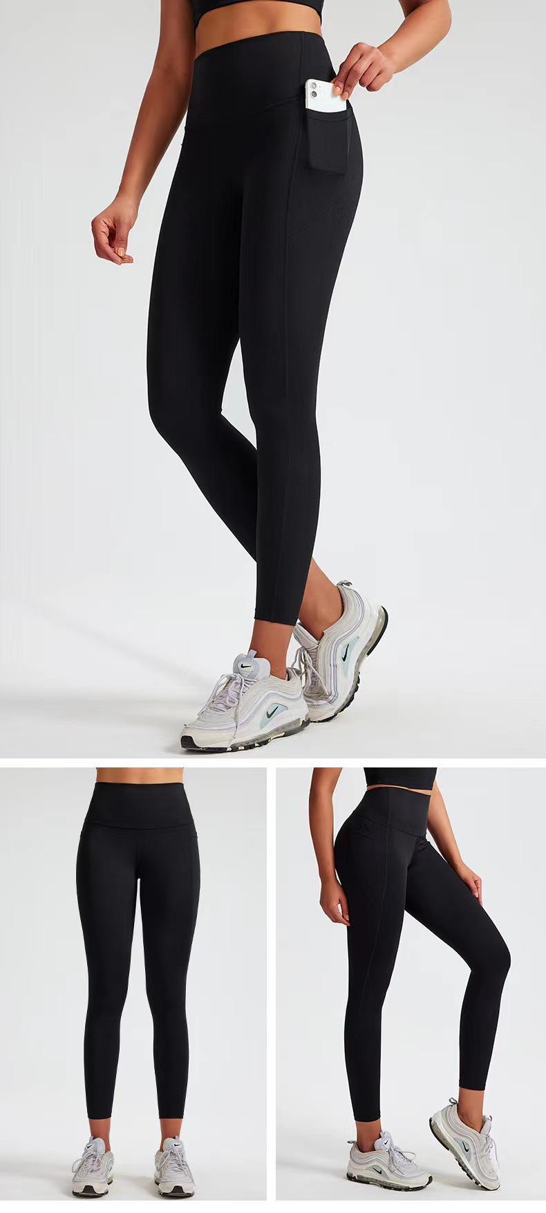 Product Introduction of 【Curlady】High Waisted Tummy Control Side PocketShaping Training Leggings 6