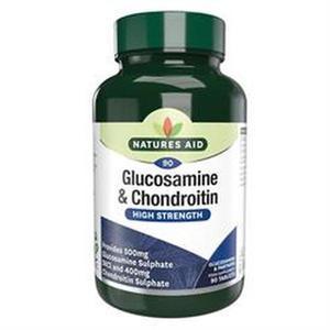 Natures Aid Glucosamine & Chondroitin 90 Tablets