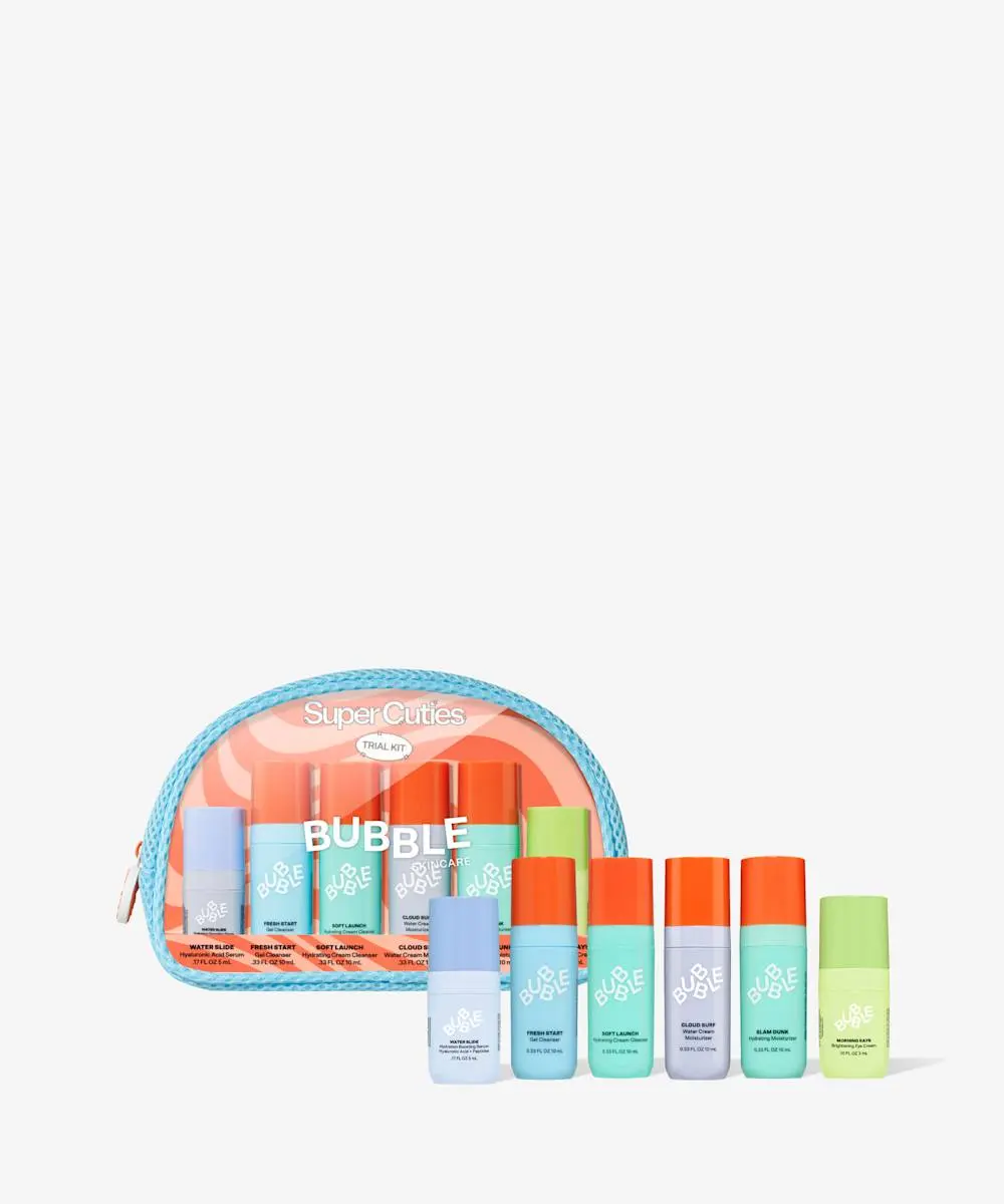 Bubble Skincare Super Cuties Trial Kit 50ml - For Comfortable Skin