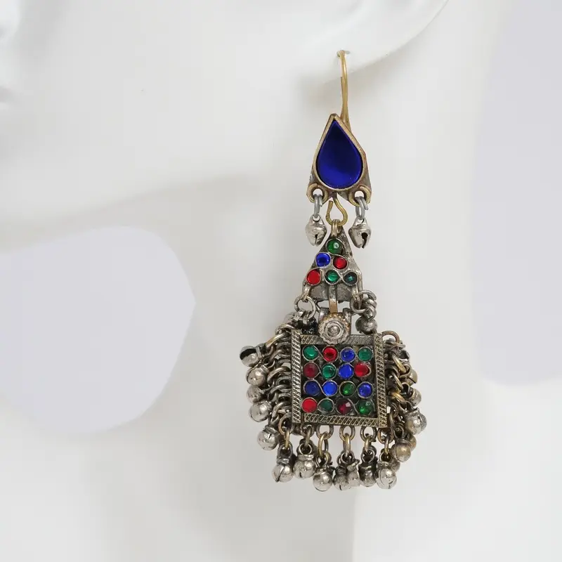 Afghan Earring Jewelry - Traditional Handmade Design 5