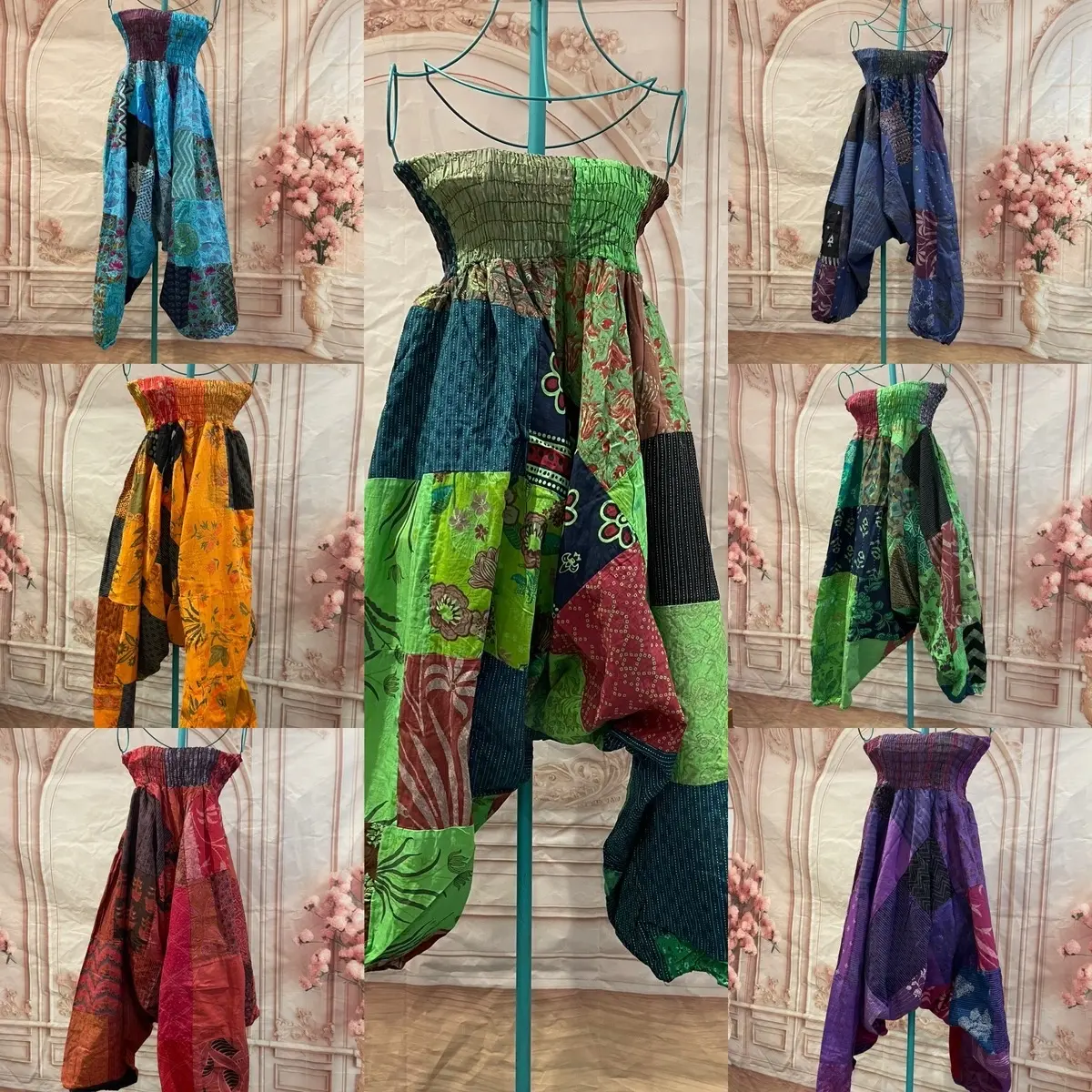 Boho pixie jump suit 8 -18 cotton
