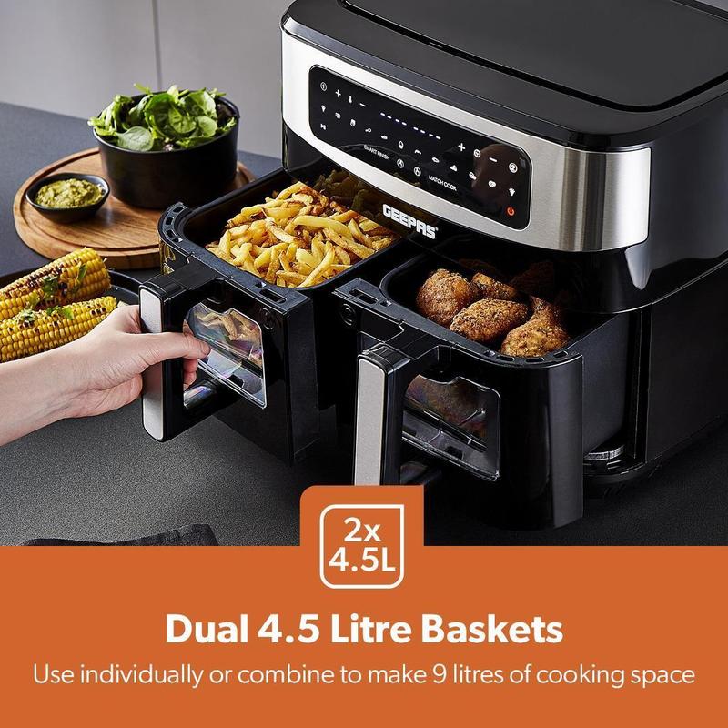 9L Digital Instant VORTEX Dual Basket Air Fryer airfryer 3