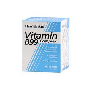 HealthAid Vit B99 Complex - Prolonged Re 60 Tablets