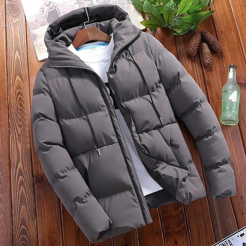 Product Introduction of 2024Men's Winter Coat Men's Casual Jacket Warm hooded thick down jacket Men's Winter Coat Outdoor wear men's 0