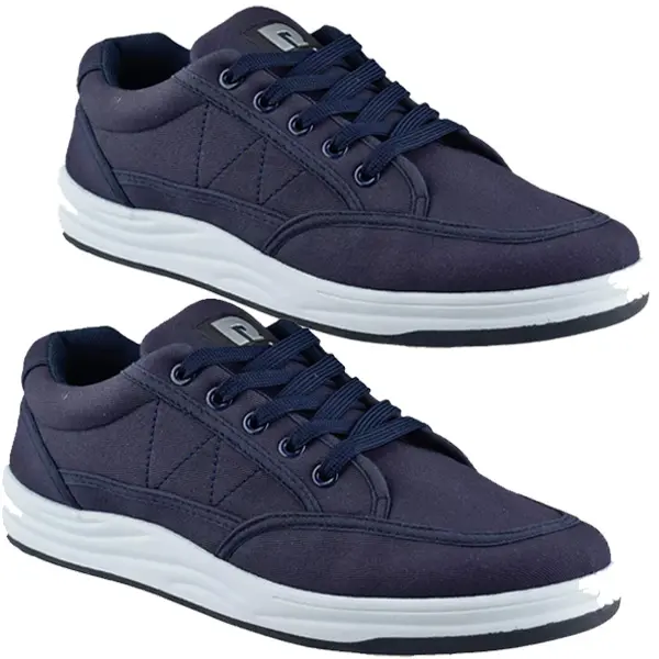 Mens Flat Canvas Lace Up Comfort Walking Driving Casual Shoes Sneaker Pumps Trainers