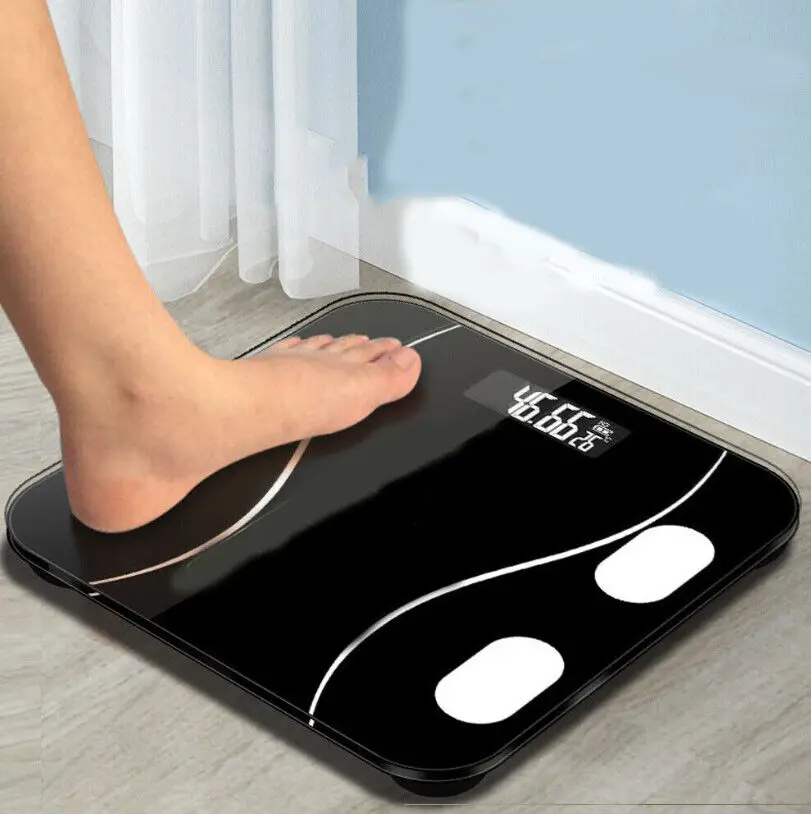 Digital Bathroom Scales 180KG Body Weight Weighing Scale LCD Electronic