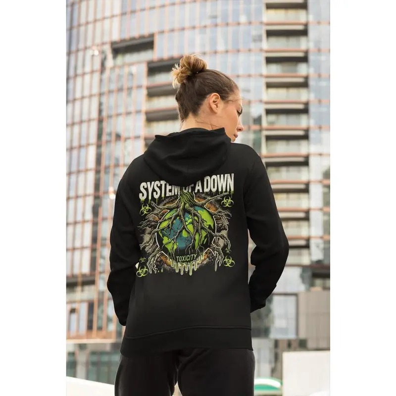 System of a Down  T-shirt, Sweatshirt, Hoodie - Toxicity - System of a Down Merch - Unisex Metal Hoodie - Gift for Metal Lovers - Premium Music Apparel 3