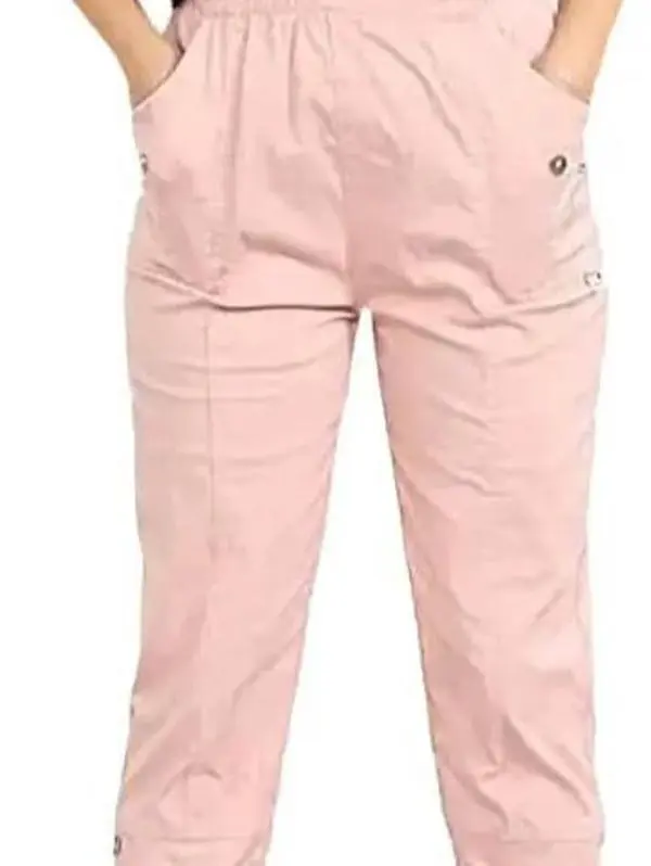 Ladies Capri Trousers Women 3/4 Cropped Stretchy Summer Pants Plus Size 8-24 UK Cotton Polyester Casual Womenswear Lady Comfortable Bottom Basic Comfort Breathable Fit Fashion Berry Cargo Cherry Everyday Chic Formal Jeggings Leggings Joggers Jeans Linen N