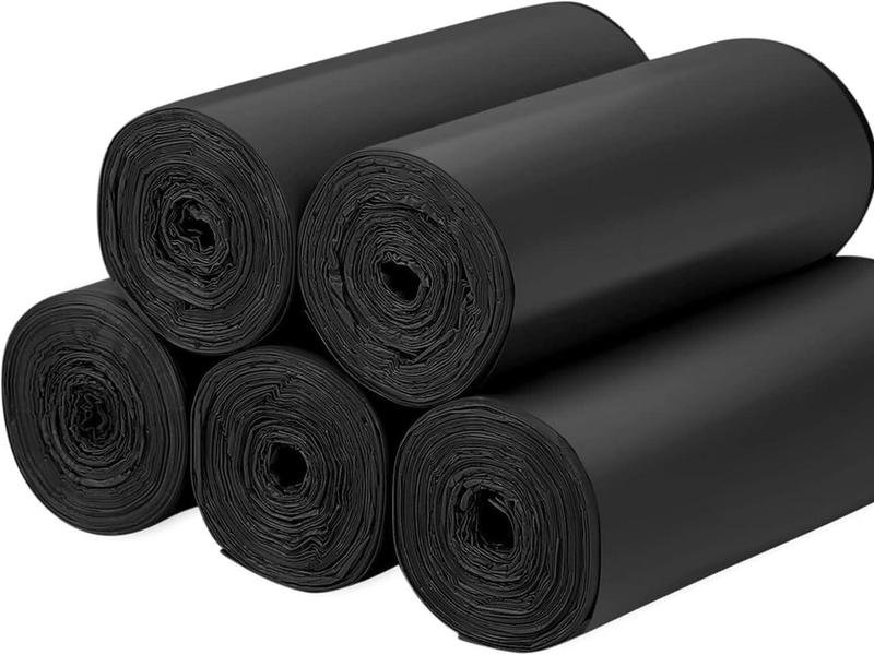200 Heavy Duty Refuse Sack | Black | 72x85 cm | 75 L | Kitchen Bin Liners | Bin Liner | Bin Bags | Strong Waste Bags | Dustbin Bags Household Plastic Room 0