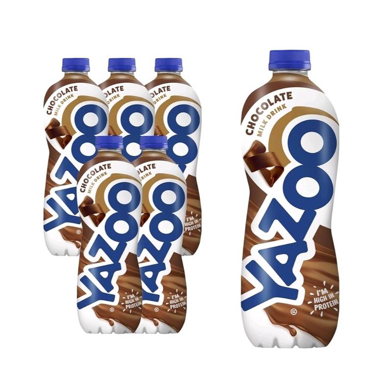Yazoo Chocolate Milk Drink - 6 x 1 Litre Bottles - LONG DATE 1