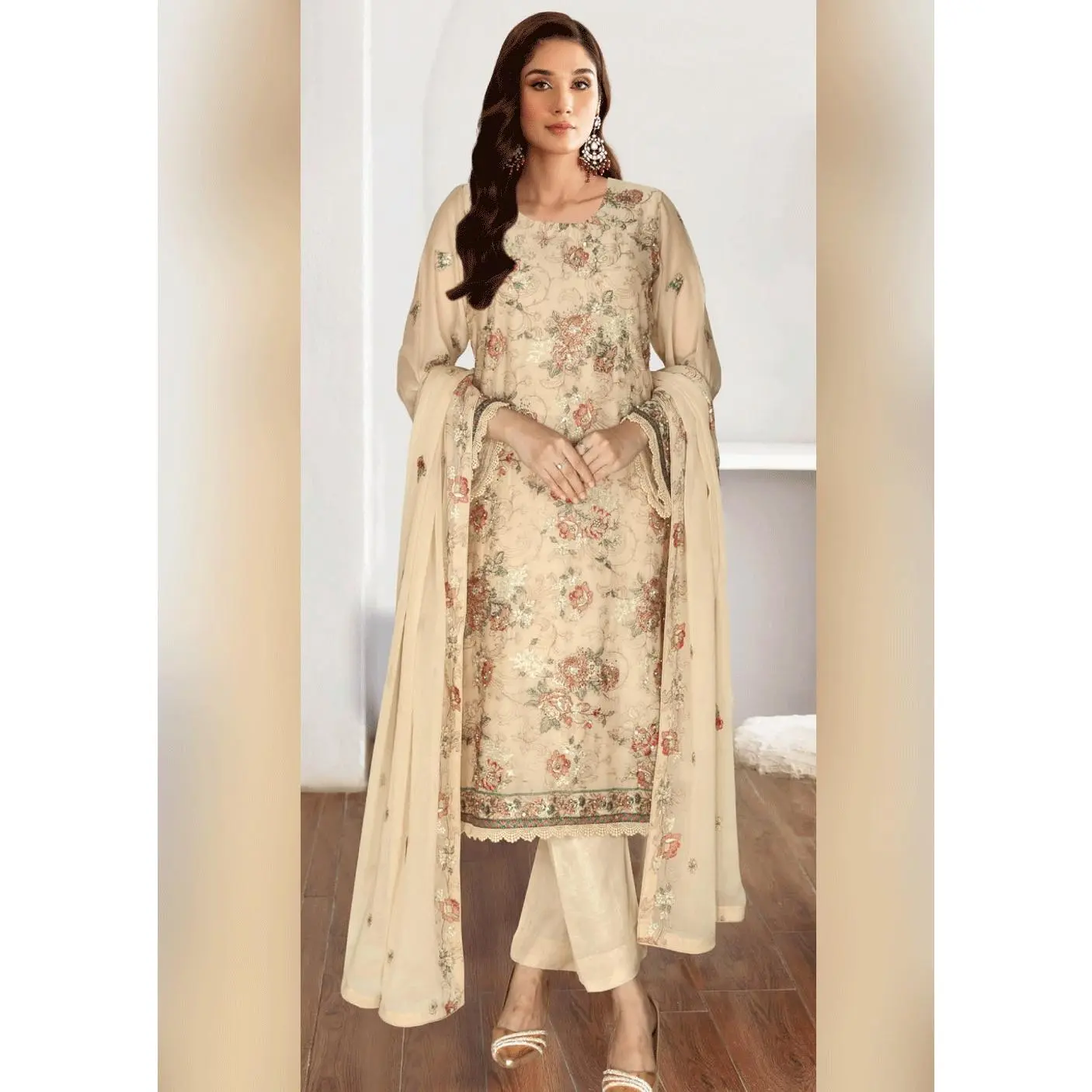 WA-401-B - Readymade - Ramsha Suit 2024
