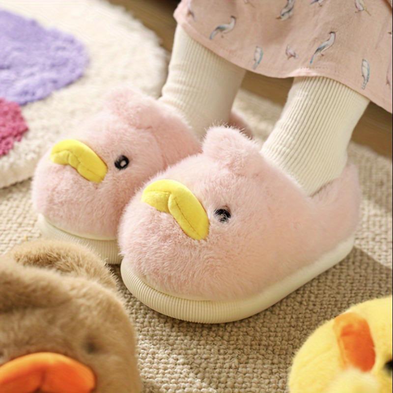 Product Introduction of Cozy Cartoon Plush Footwear for Youngsters - Warm, Comfortable Indoor Shoes with Non-Slip Sole for Boys & Girls, Ideal for Fall/Winter 9