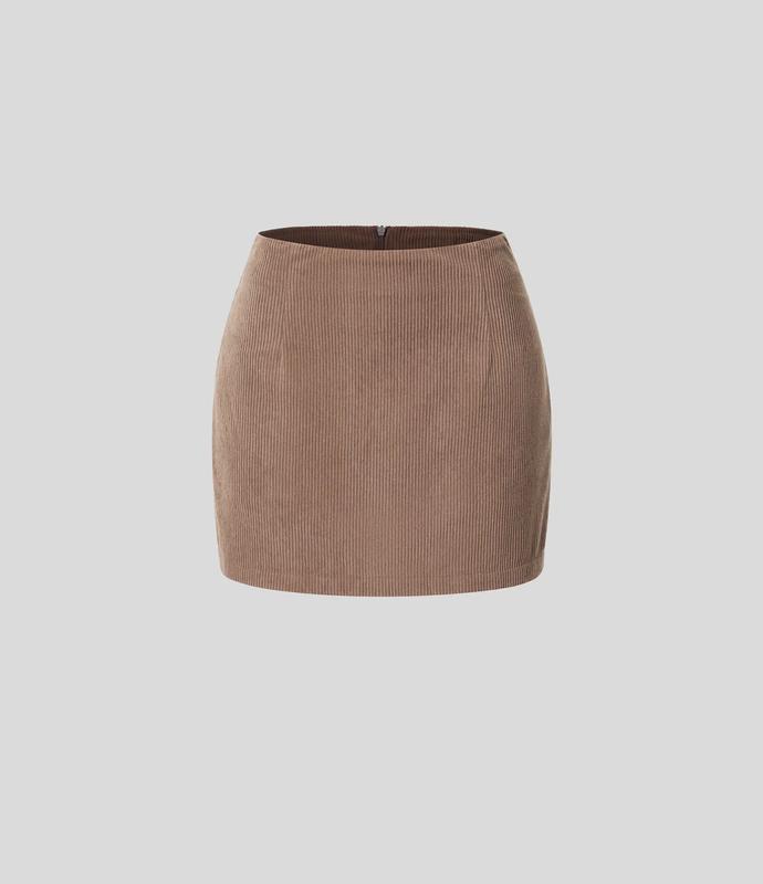 Halara High Waisted Invisible Zipper 2-in-1 A Line Mini Corduroy Casual Skirt, Built-in Shorts Skirt, Comfy Casual Outfits #DealDrops #TravelTok 7