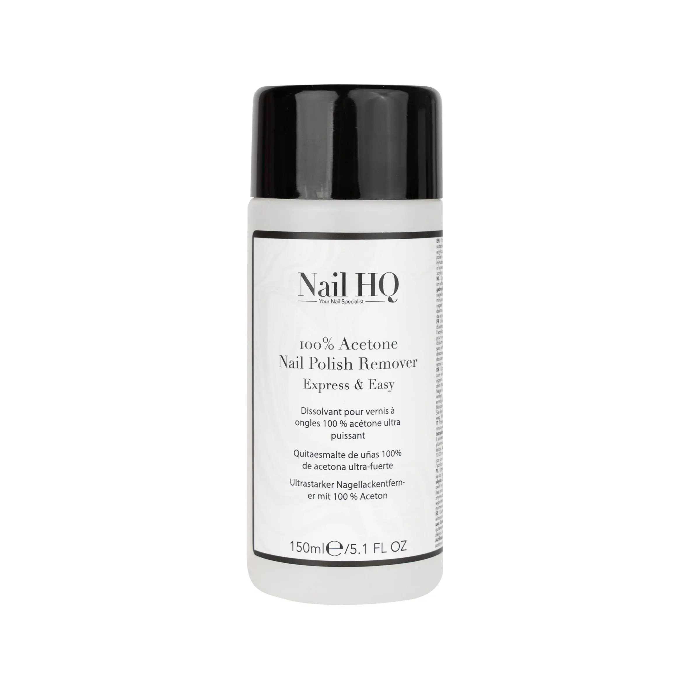 Nail HQ 100% Acetone Nail Polish Remover - 150ml