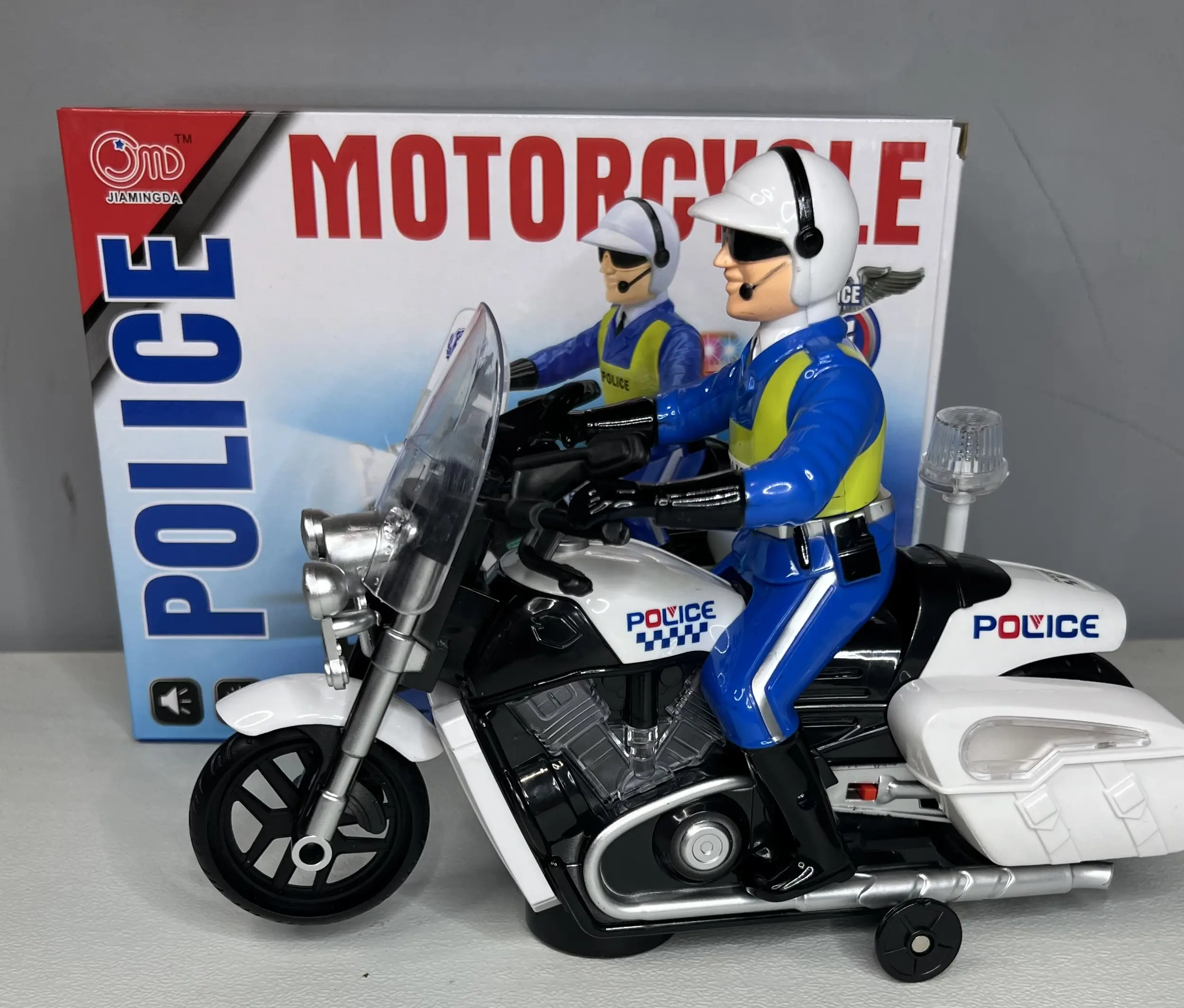 Police Motorcycle Motor Police Sounds Lights