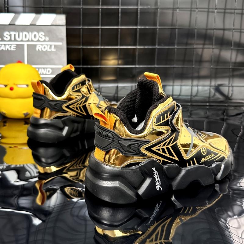 Product Introduction of New Fashionable Boys' Sports Shoes Waterproof, Anti slip, Wear resistant Children'S Running Shoes Outdoor Basketball Shoes Middle and Big Children'S Running Shoes 14