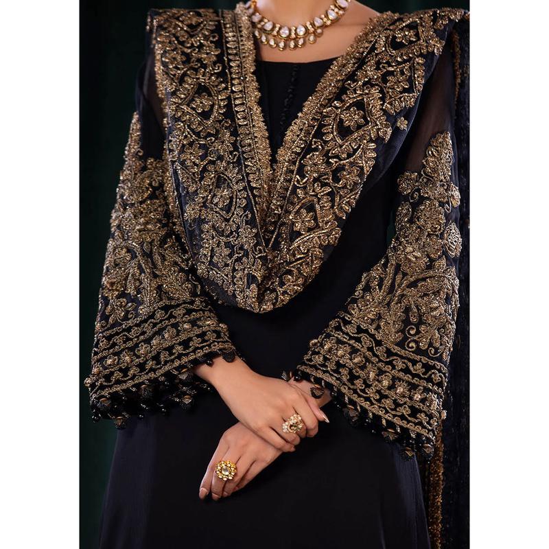 P-255- Black - Readymade - Khuda Baksh Creations 2024 4