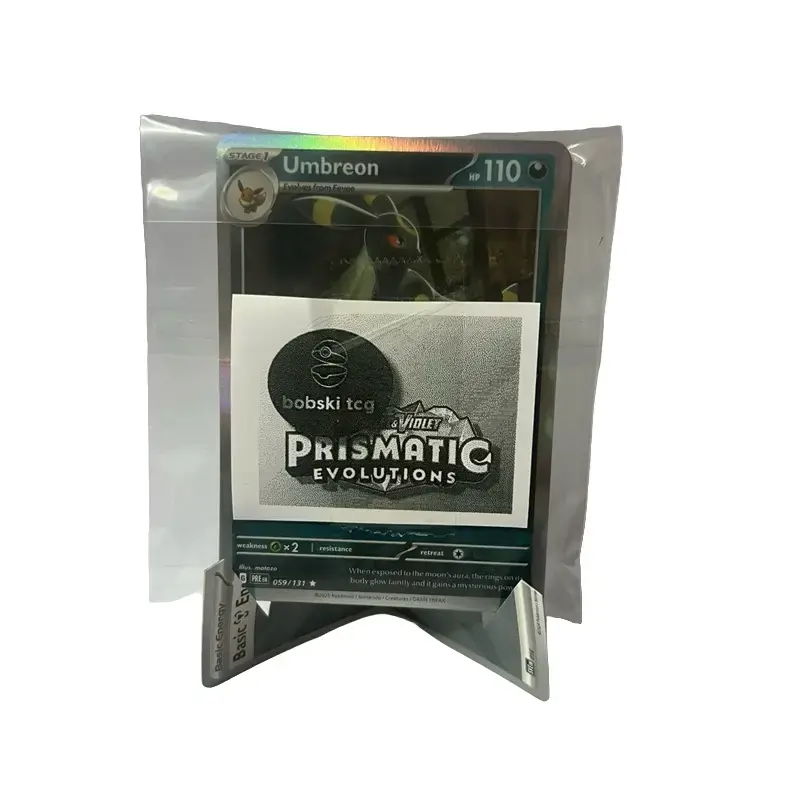 Prismatic Evolutions Custom Bulk Pack - 20 Cards Including 17 Common/Uncommon Cards, 2 Reverse Holo Cards, and 1 Holo Card 0