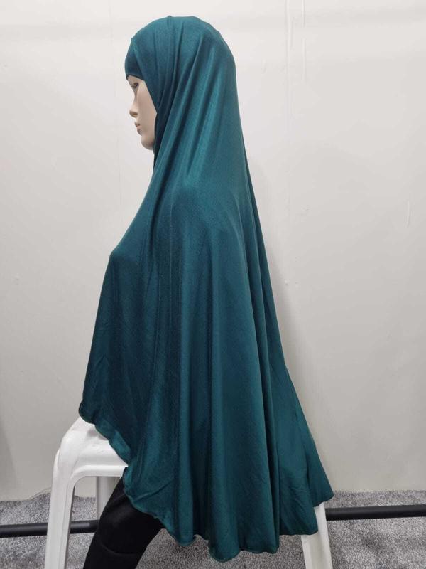 READY TO WEAR HIJAB+BONNET MUSLIM PRAYER HIJAB KHIMAR RAMADAN 3
