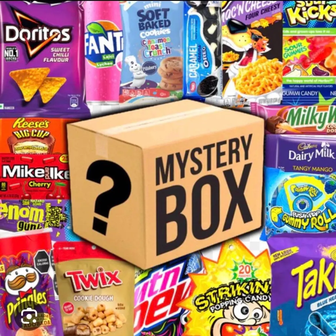£10 Worldwide Candy/Drinks/Snacks Bundle