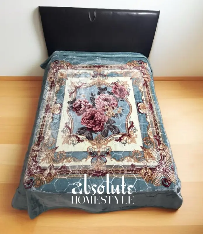 2 Ply M4K Cloud Mink Blanket Luxuriously Soft & Versatile Blankets | Machine Wash | Geometric Winter Cosy Blanket king size 3