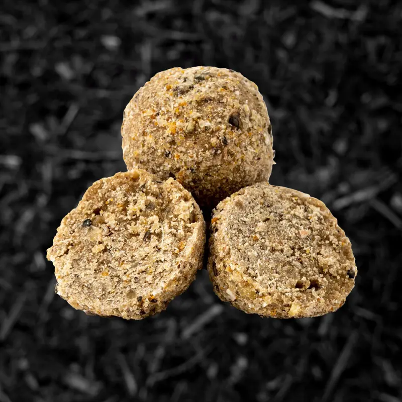 ParkerBaits OG Fruit & Nut Boilies 5kg Pouches for Carp Fishing - Nutty Flavour Blend with Tiger Nuts, Peanut Protein, and Superfoods 7