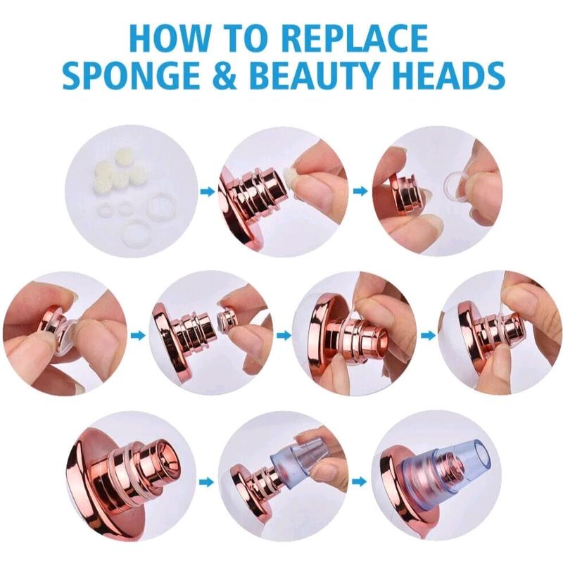 Electric Blackhead Remover Pore Nose Sucker Pimple Skin Acne Face Cleaner Vacuum Facial Skin Care Comfort Daily 8