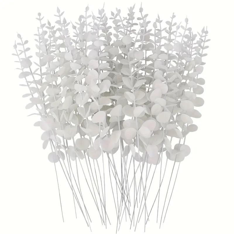 10 pc Black/White/Mix Eucalyptus Stems for Home Decor - Plants, Perfect for Festive Decorations - Ornaments, Set Ornaments Set Kitchen Spooky wax  melts 3